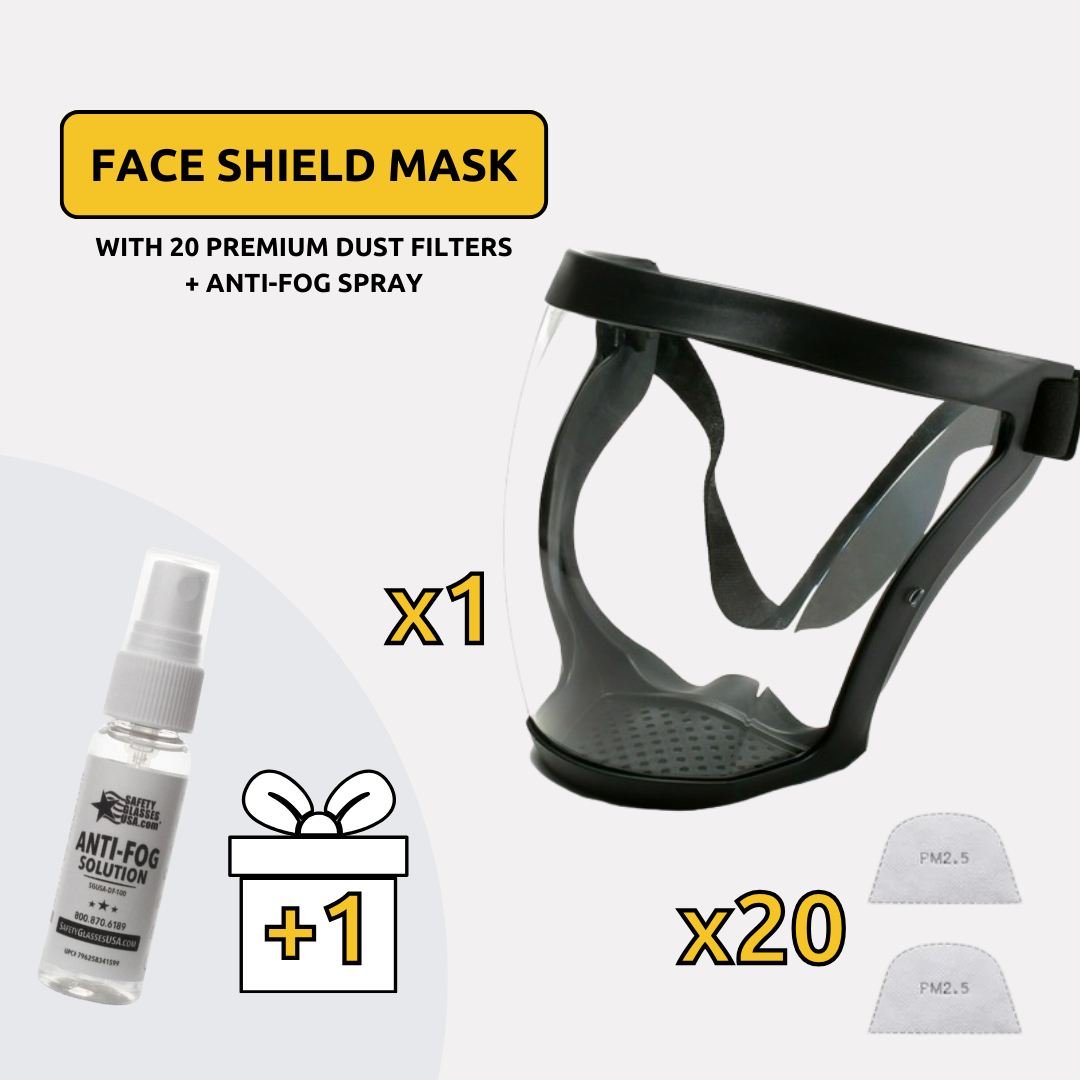 WoodyLock® Anti-stof en condenswerende gezichtsmasker