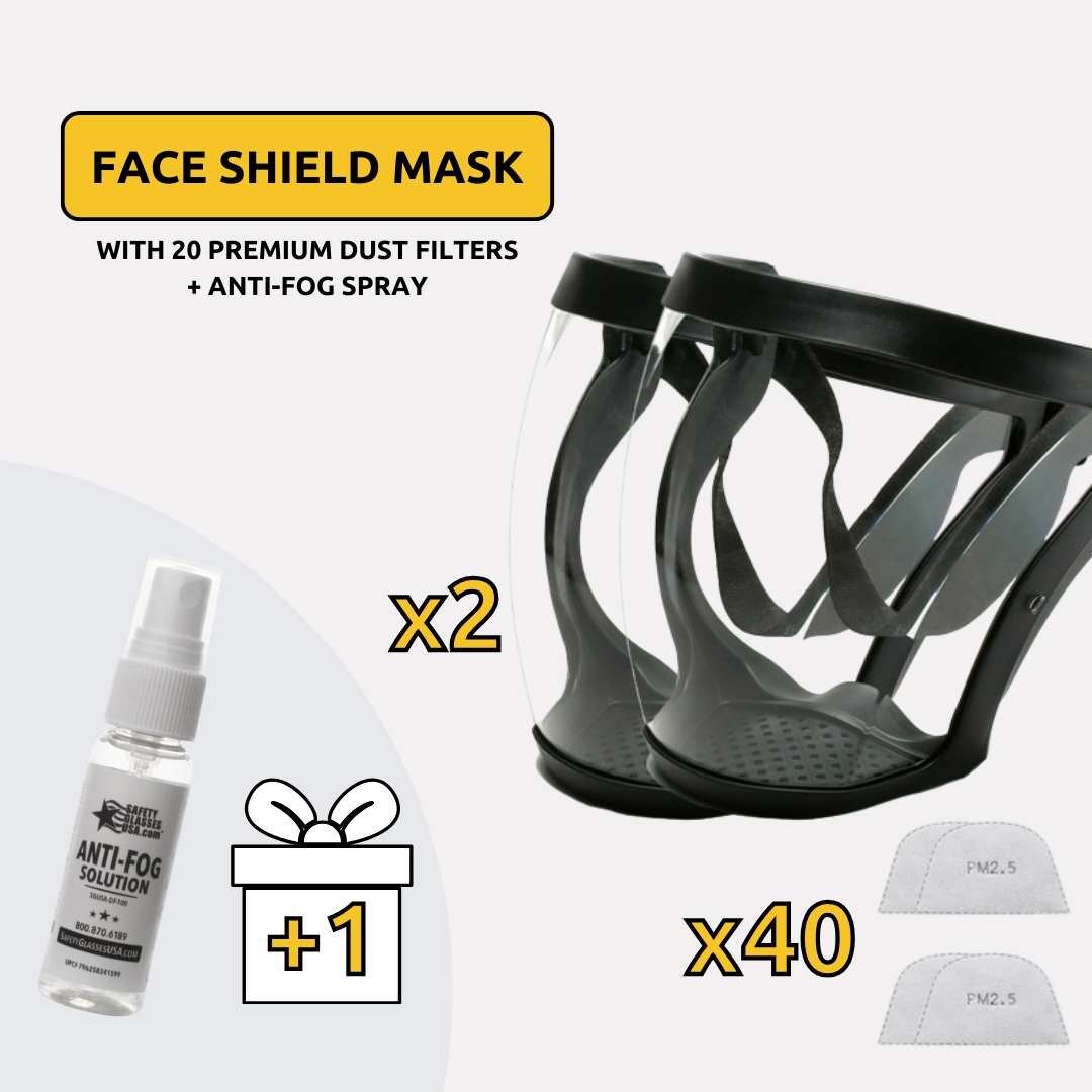 WoodyLock® Anti-stof en condenswerende gezichtsmasker