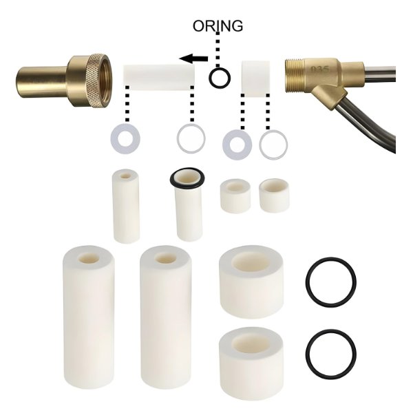 UPGRADE SANDBLASTKIT NOZZLES ( 2 SETS OF 5pc)