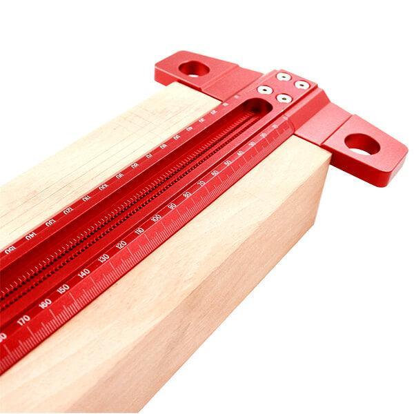 WoodyLock® Precisie Houtbewerking T-HAAKKEN Schrijfliniaal