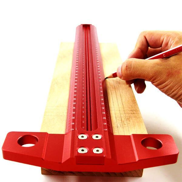 WoodyLock® Precisie Houtbewerking T-HAAKKEN Schrijfliniaal