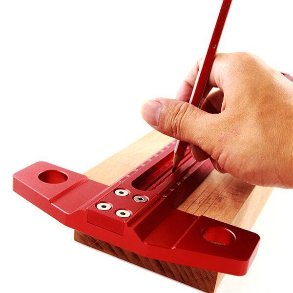 WoodyLock® Precisie Houtbewerking T-HAAKKEN Schrijfliniaal