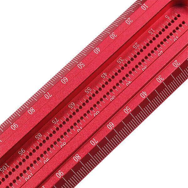 WoodyLock® Precisie Houtbewerking T-HAAKKEN Schrijfliniaal