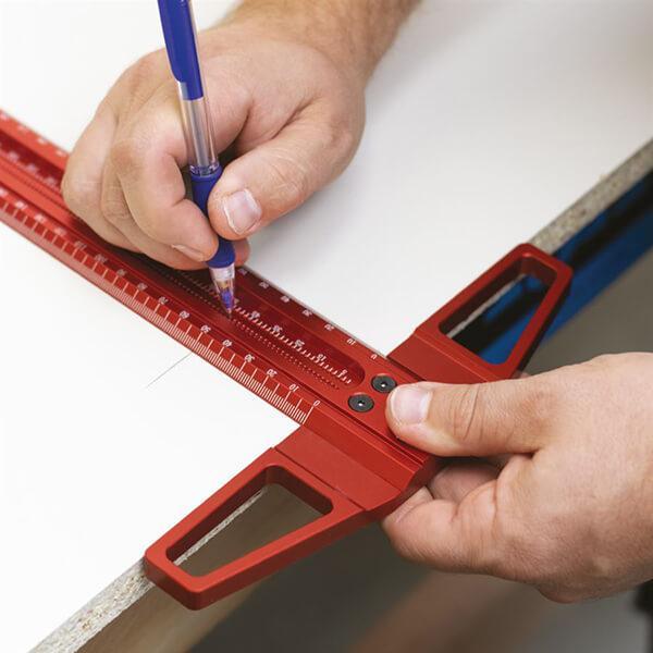 WoodyLock® Precisie Houtbewerking T-HAAKKEN Schrijfliniaal