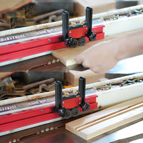 WoodyLock® Precision Clear Cut Stock Guides