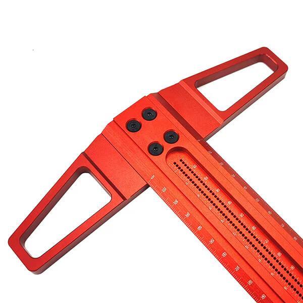 WoodyLock® Precisie Houtbewerking T-HAAKKEN Schrijfliniaal