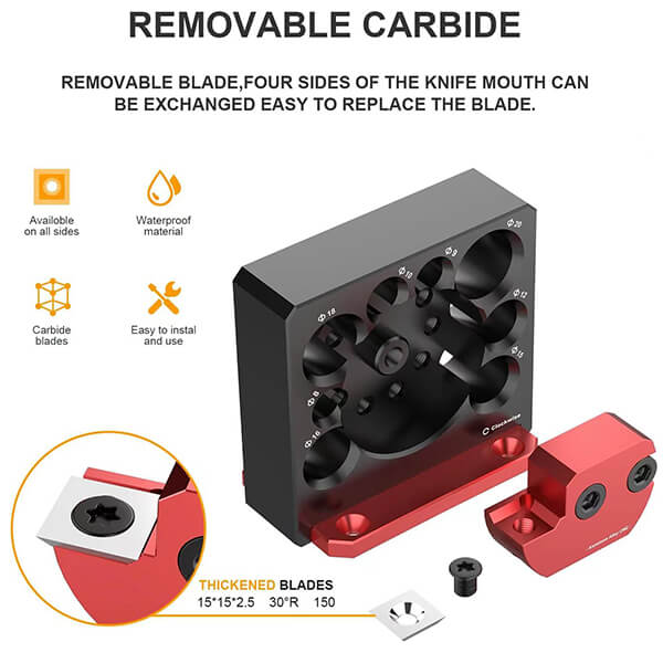 WoodyLock® Dowel Making Jig - 8 Hole