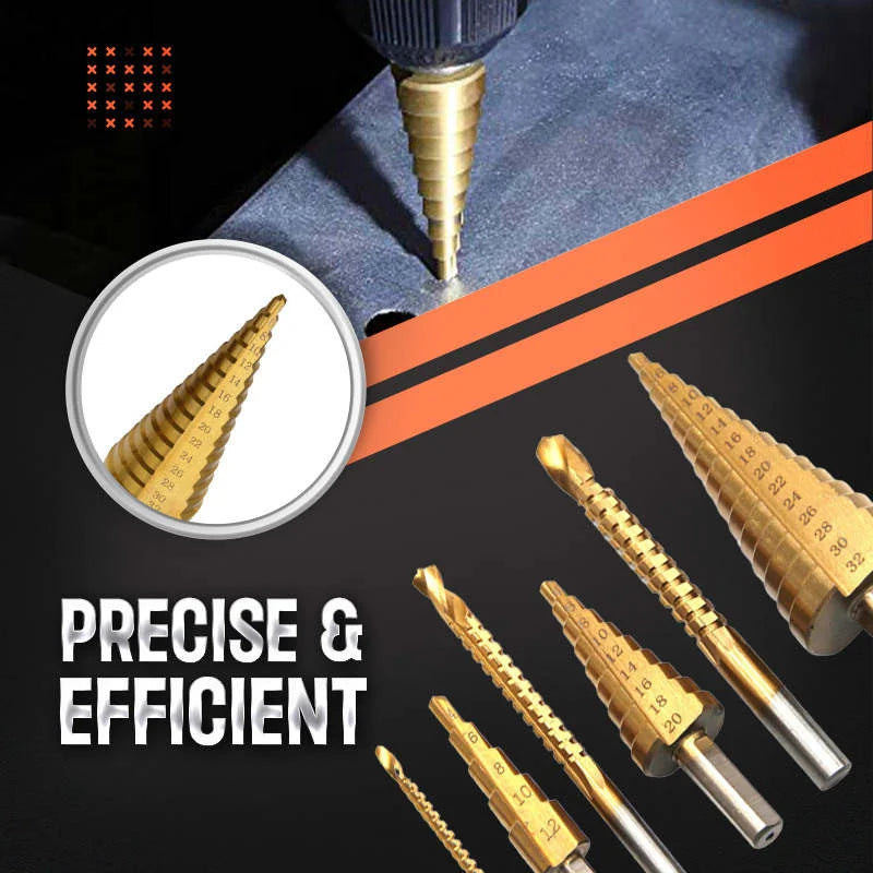 WoodyLock® Titanium Plating Drill Bit Set(6pcs)