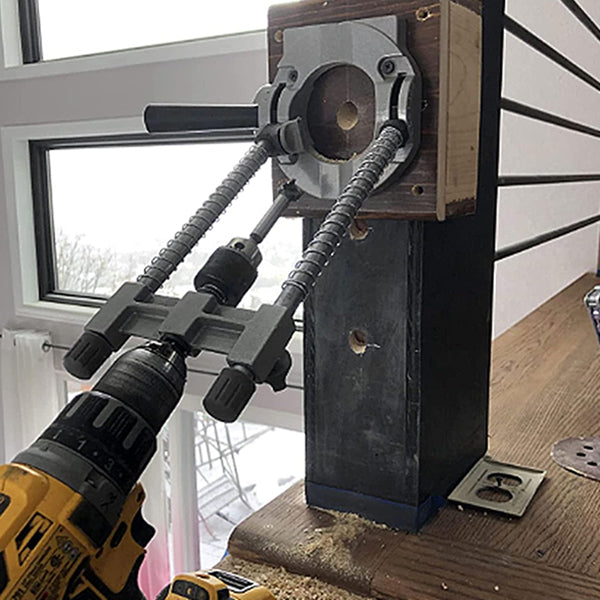 WoodyLock® Multi Angled Adjustable Drill Guide