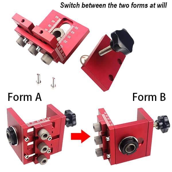 WoodyLock® Precision Cam and Dowel Jig Kit System
