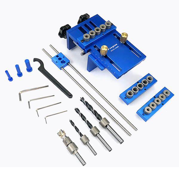 WoodyLock® Classic Doweling Jig Kit System