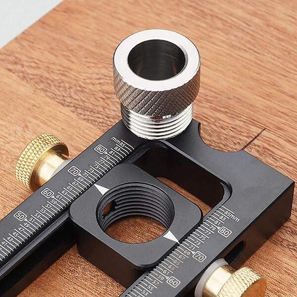 WoodyLock® Universal Cross Dowel Flat Head Screw Jig
