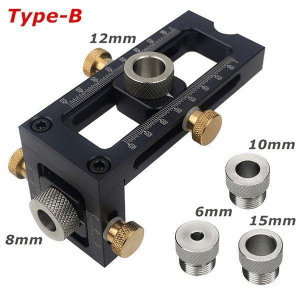 WoodyLock® Universal Cross Dowel Flat Head Screw Jig