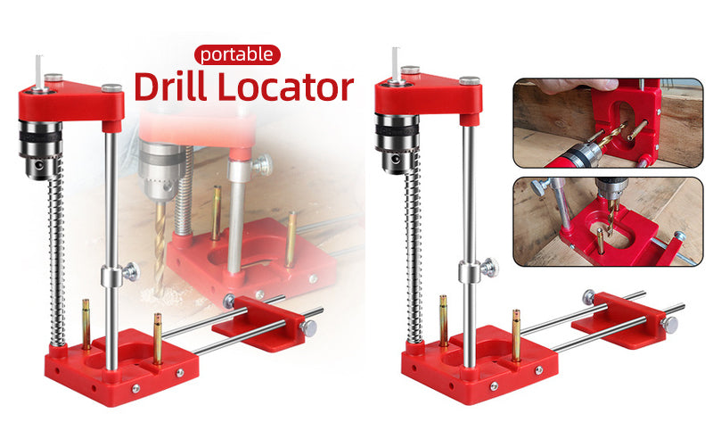WoodyLock® Precision Auto-Line Drill Guide