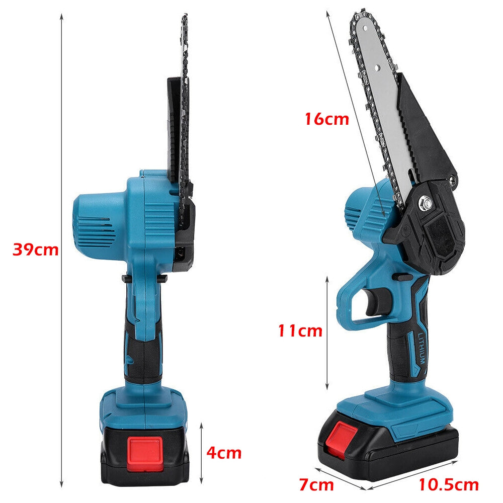 WoodyLock® Cordless Electric Chainsaw with 2 Batteries