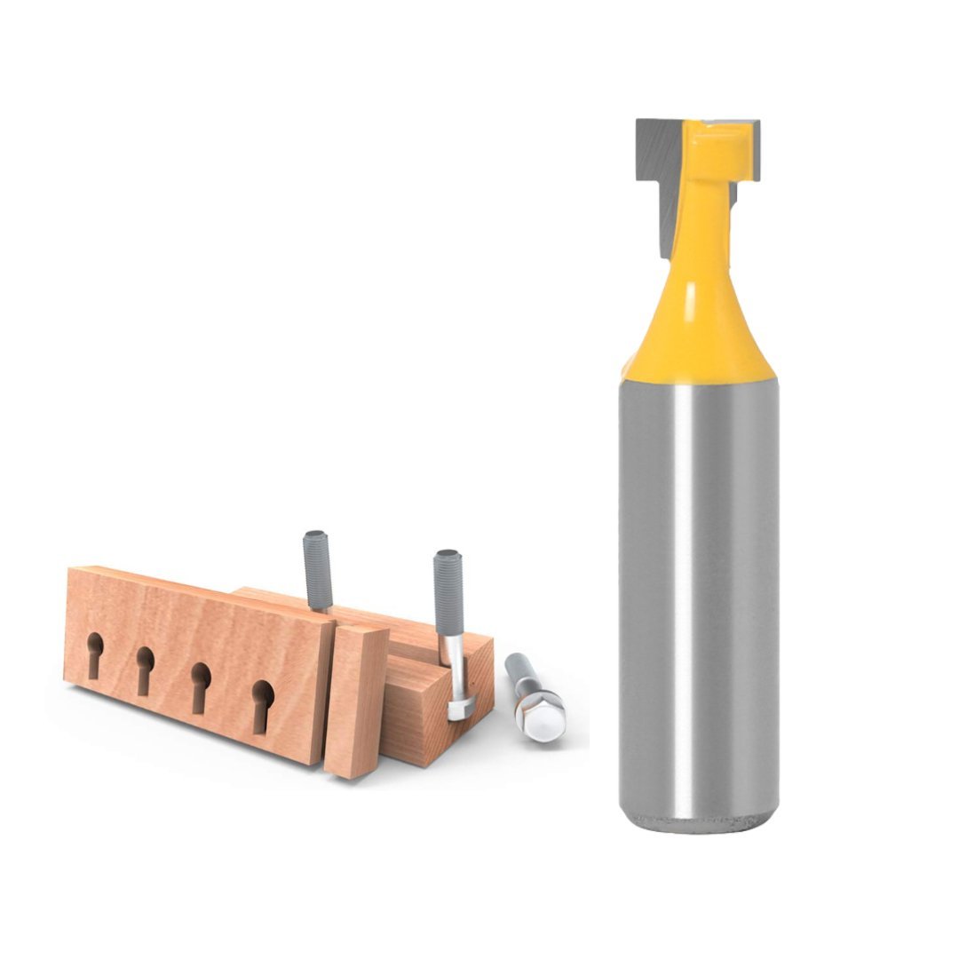 Sleutelgatfreesbits - 1/2" schacht