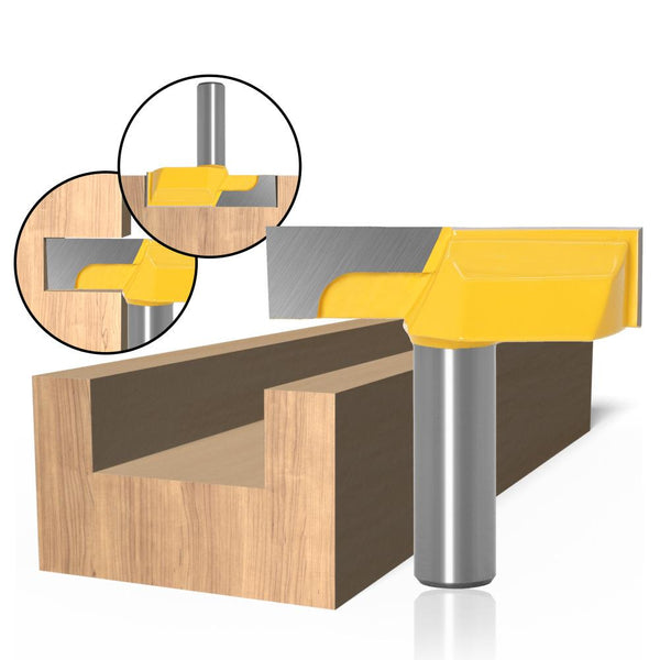 WoodyLock® schaaf- en dadofreesbit - 1/2" schacht