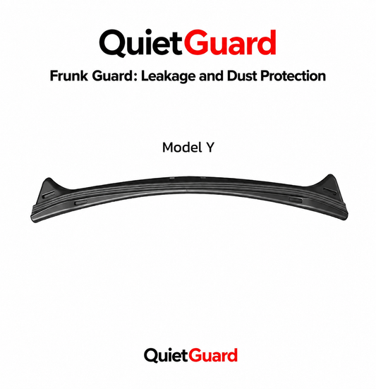 QuietGuard™  Frunk Guard: Leakage and Dust Protection