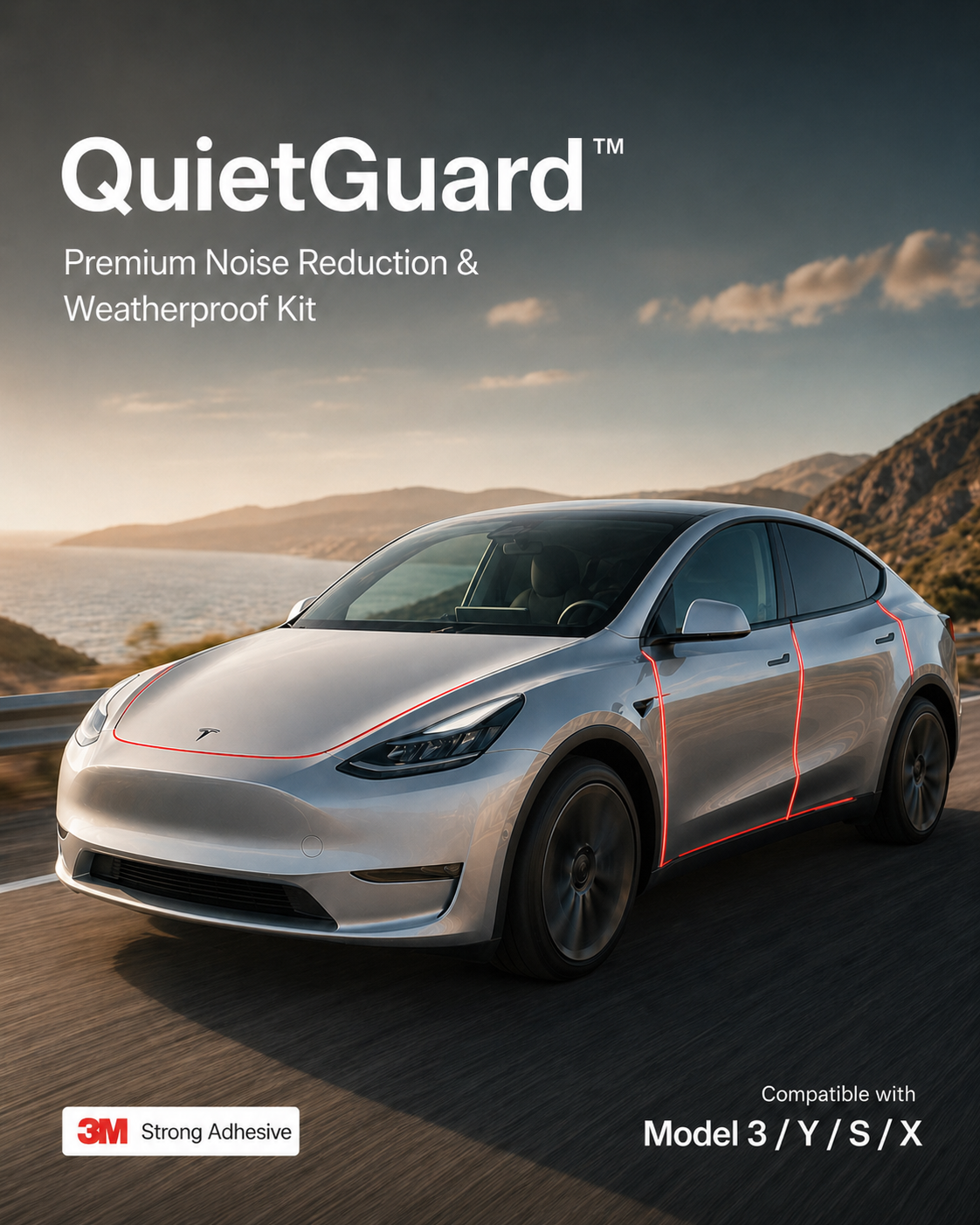 QuietGuard™ Premium Noise Reduction & Weatherproof Kit