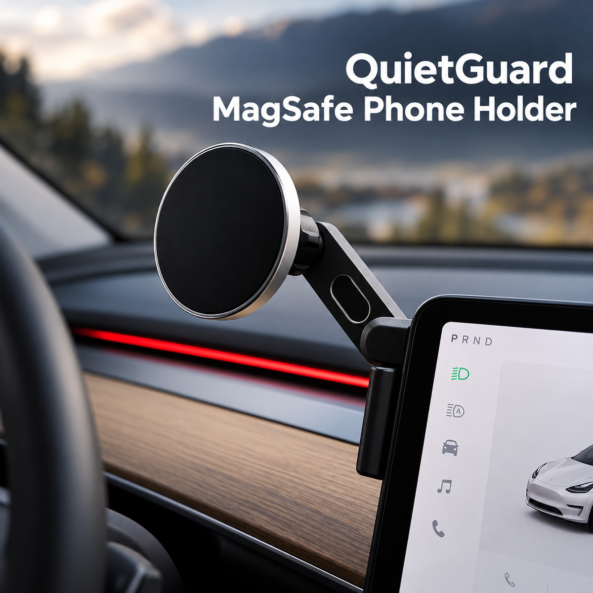 QuietGuard™ MagSafe-telefonholder