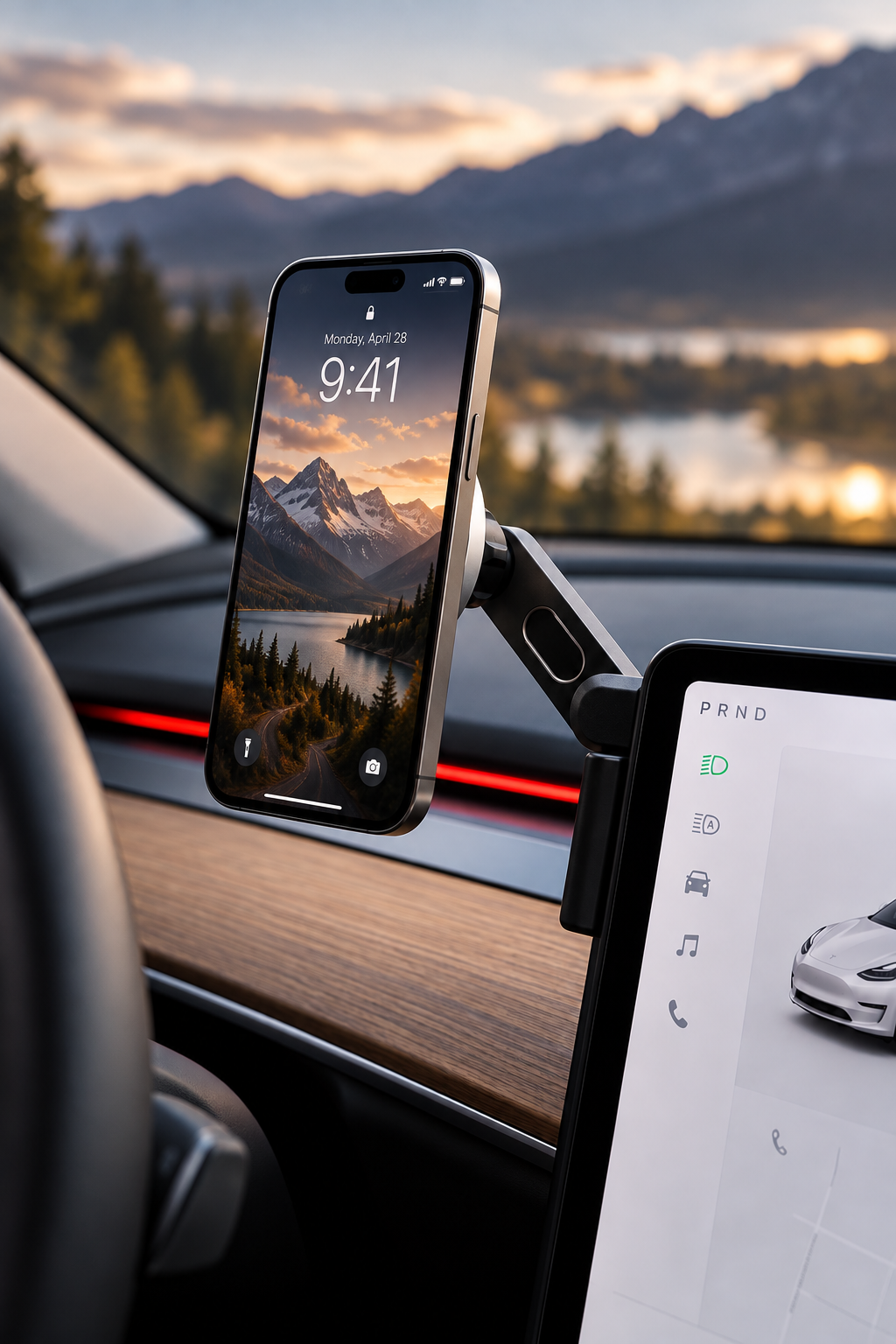 QuietGuard™ MagSafe-telefonholder