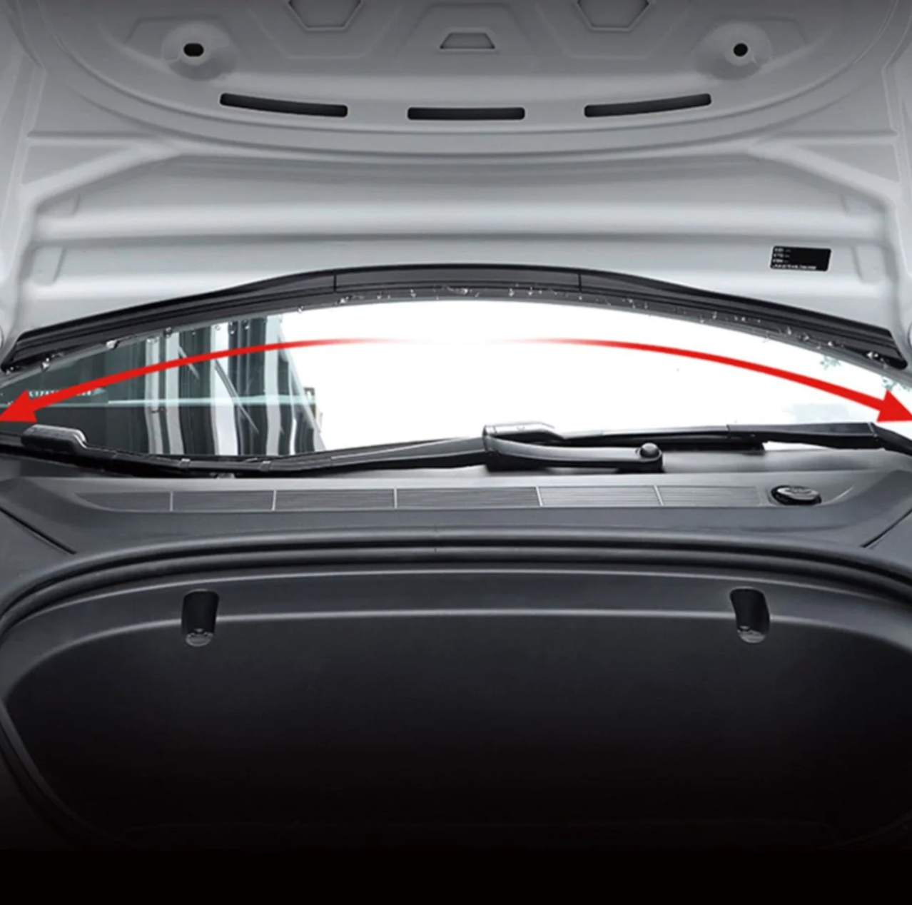 QuietGuard™  Frunk Guard: Leakage and Dust Protection