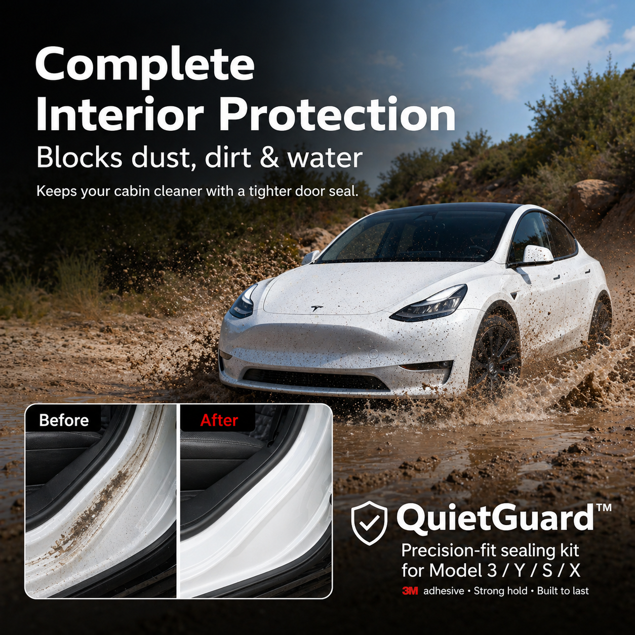 QuietGuard™ Premium Noise Reduction & Weatherproof Kit