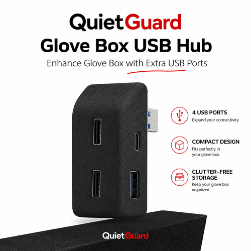 QuietGuard™ Glove Box USB-Hub
