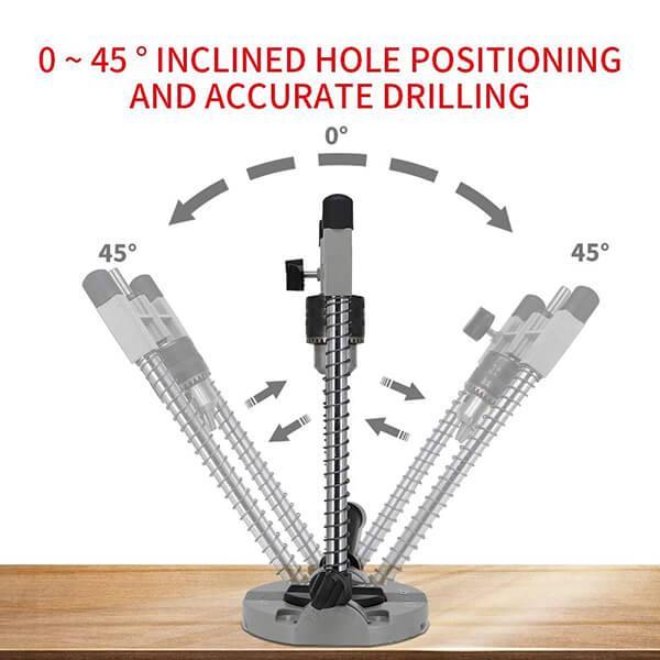 WoodyLock® Multi Angled Adjustable Drill Guide