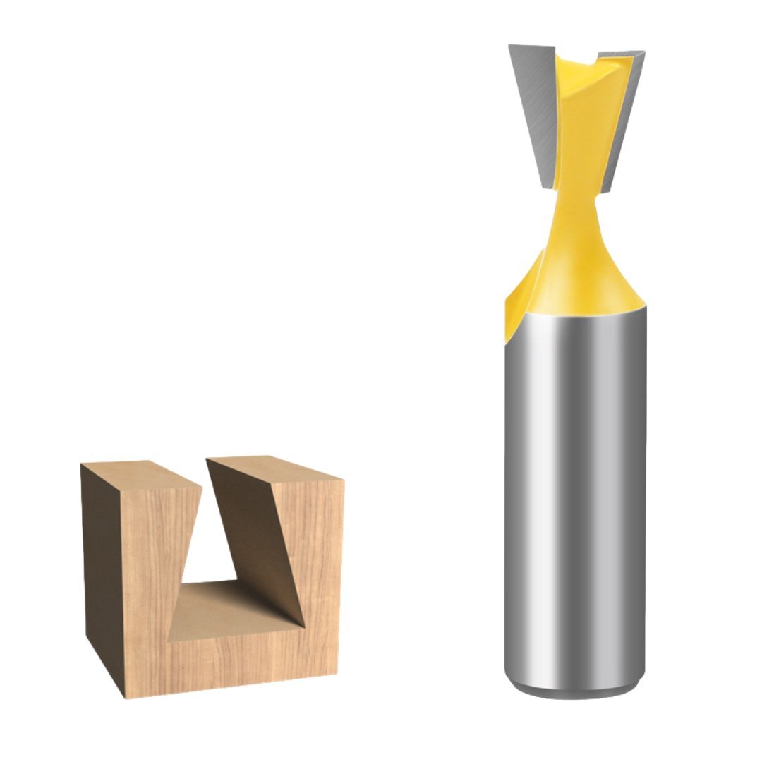 Dovetail Router Cutters Dovetail Router Bits - 1/2